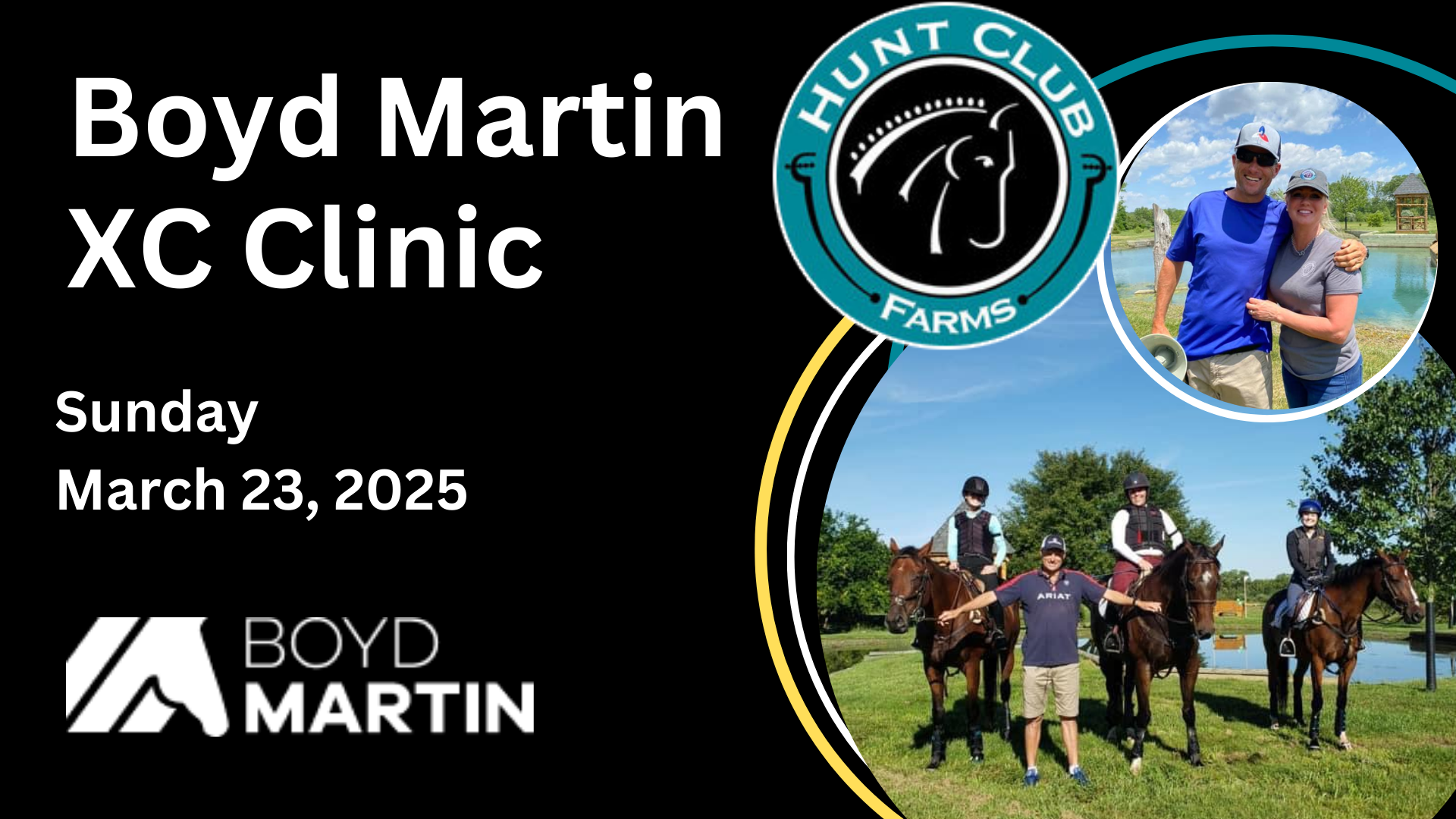 Boyd Martin XC Clinic at Hunt Club Farms